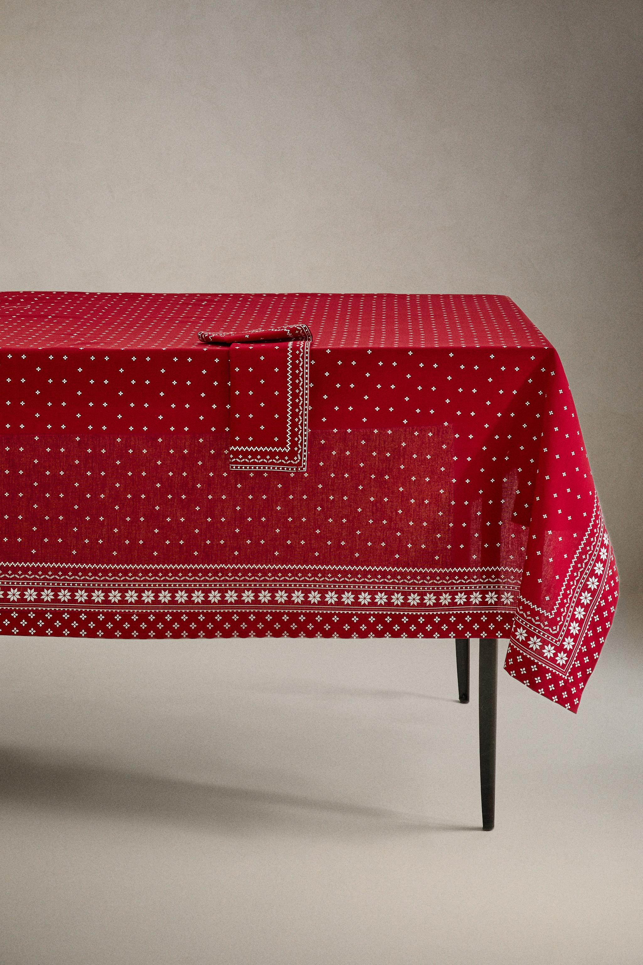 NAPPE COTON HIVER NOËL